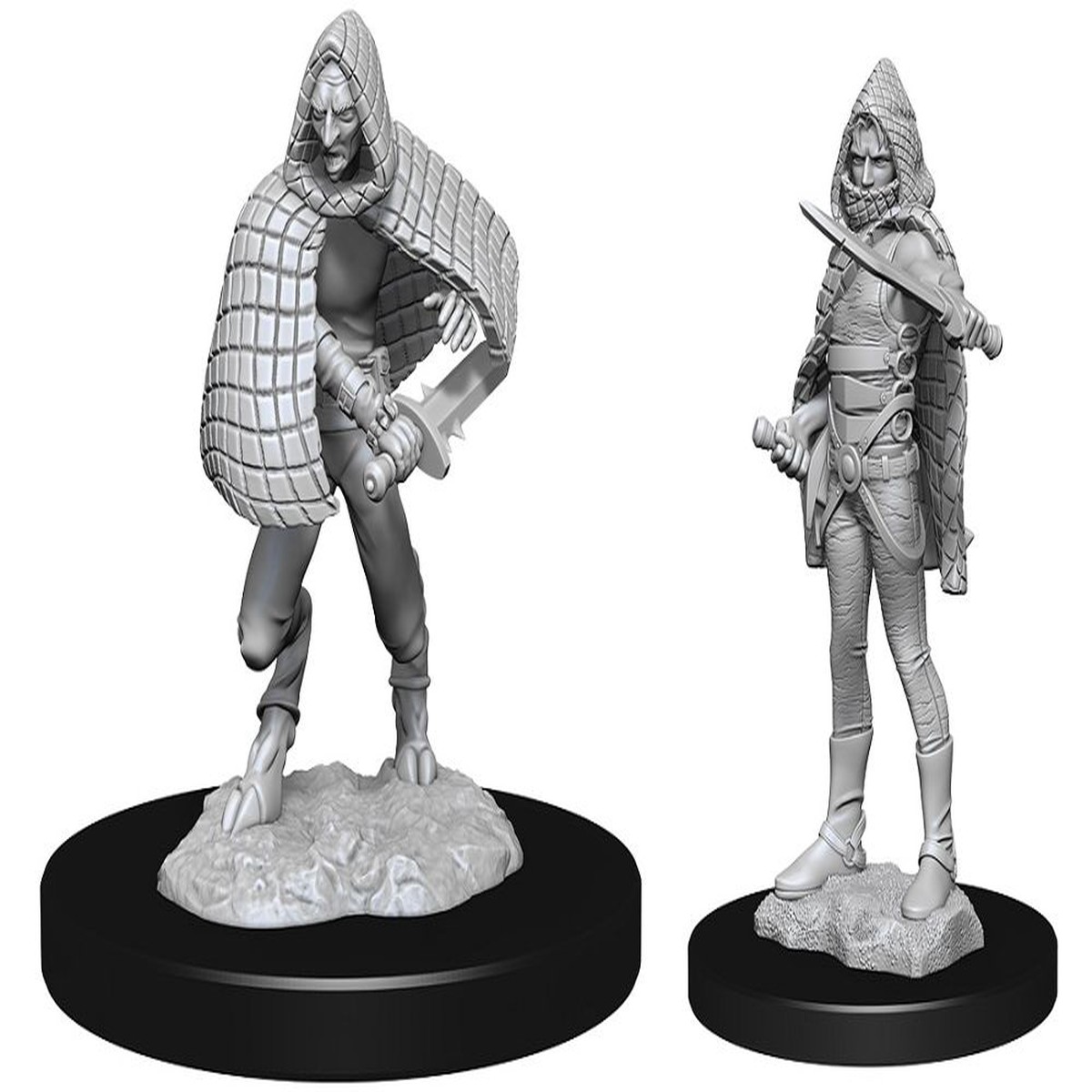 Nolzurs Marvelous Unpainted Miniatures Darkling Elder & Darklings (90156)