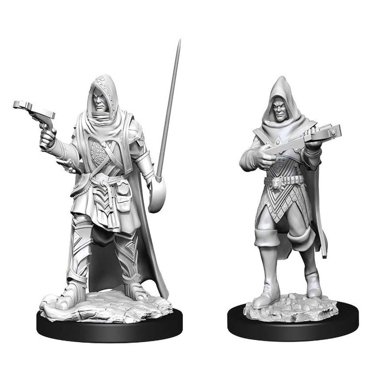 Pathfinder Battles Deep Cuts Unpainted Miniatures: Human Male Rogue (90168)