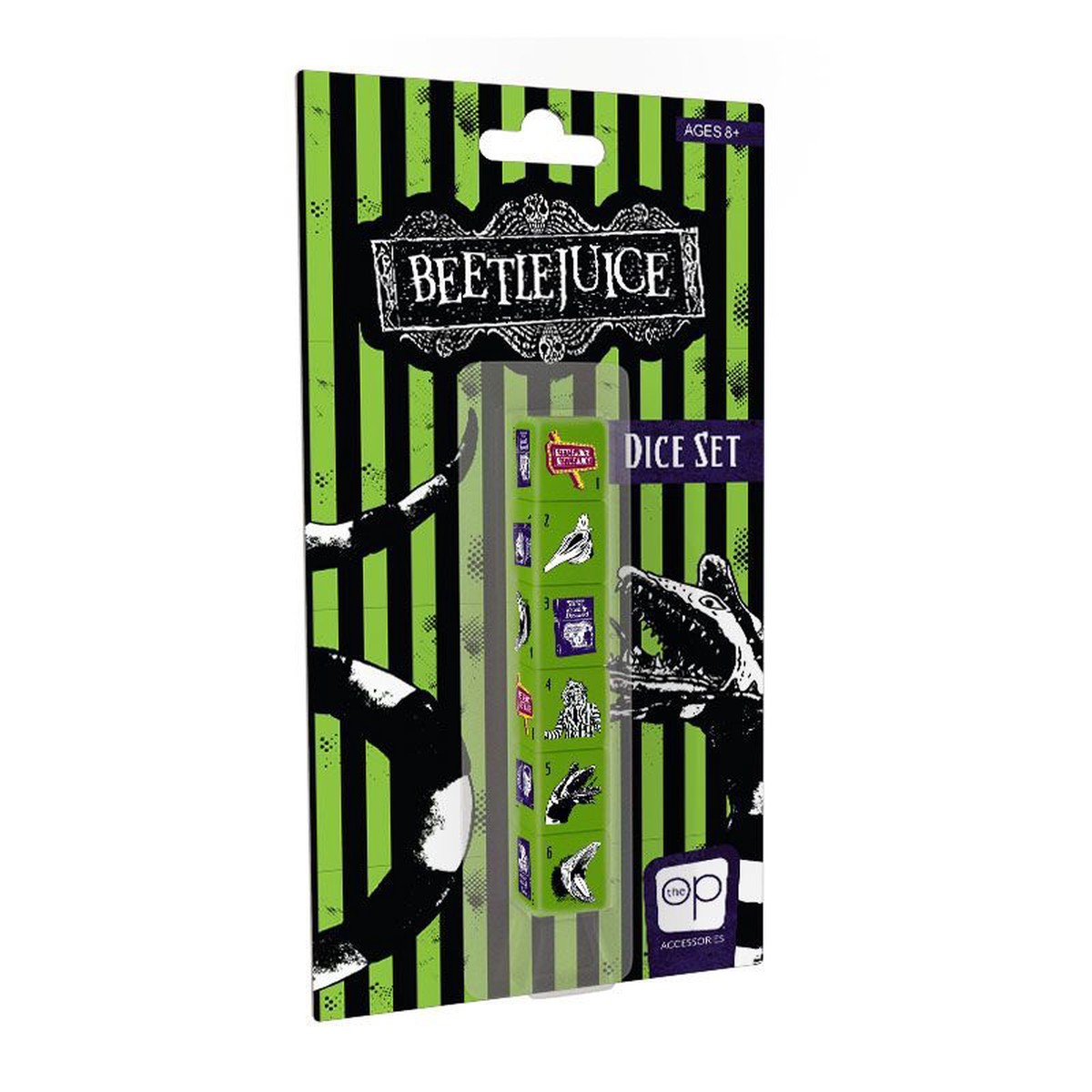 Beetlejuice 6ct D6 Dice Set