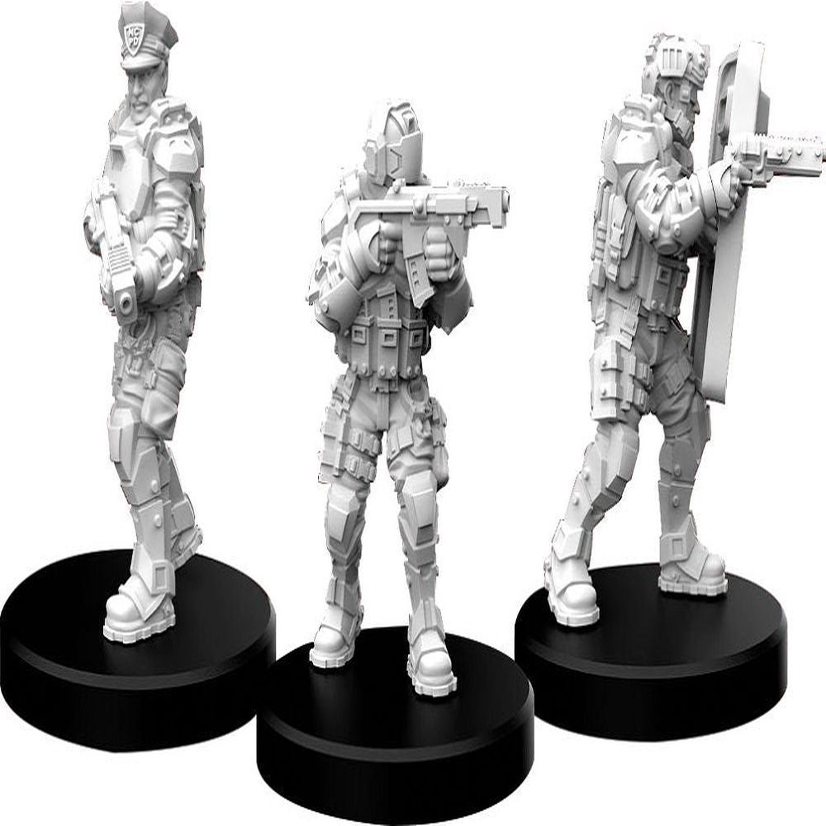 Cyberpunk Red RPG: Lawmen - Command Miniatures