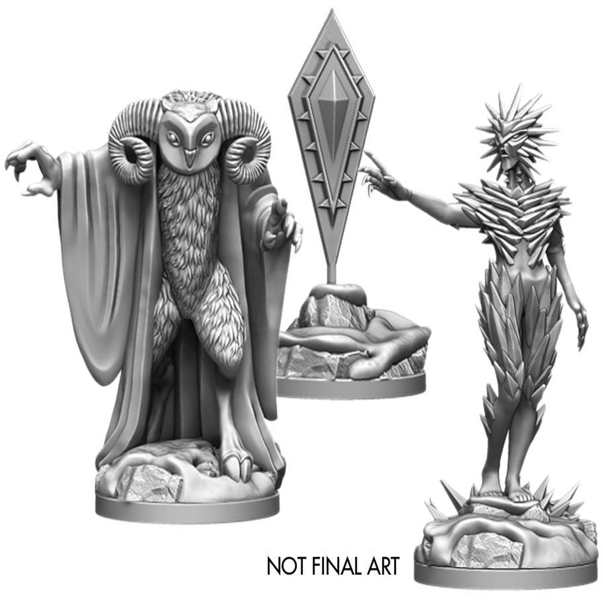D&D Collector's Series Icewind Dale Rime of the Frostmaiden Auril (3 Figures) (71120)