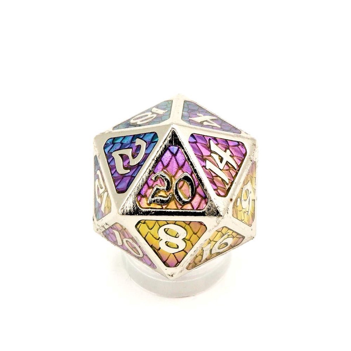 Die Hard Dice Metal Drakona Khaos Aether Dire D20