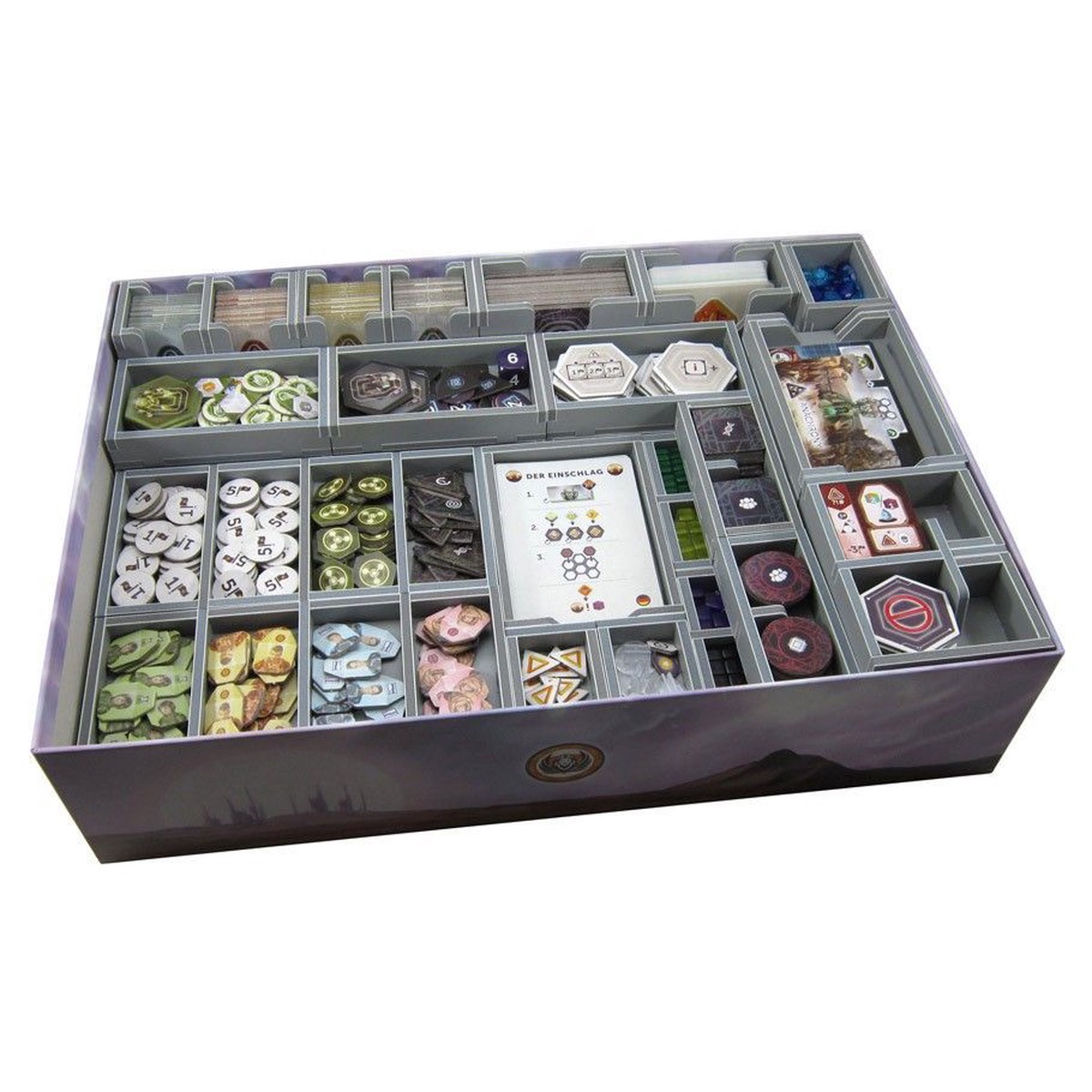 Folded Space Box Insert: Anachrony & Exosuit Commander Pack Expansion
