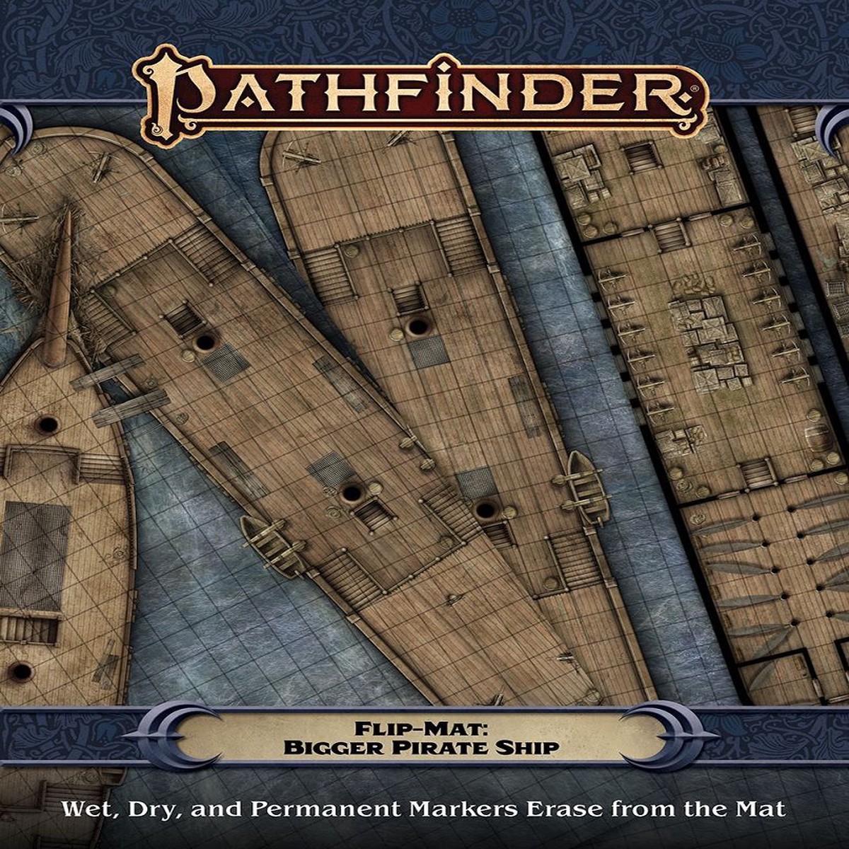 Pathfinder Flip Mat Bigger Pirate Ship