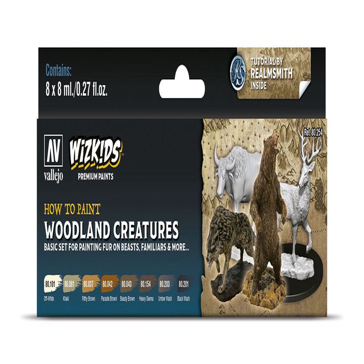 WizKids Premium Paint Set: Woodland Creatures