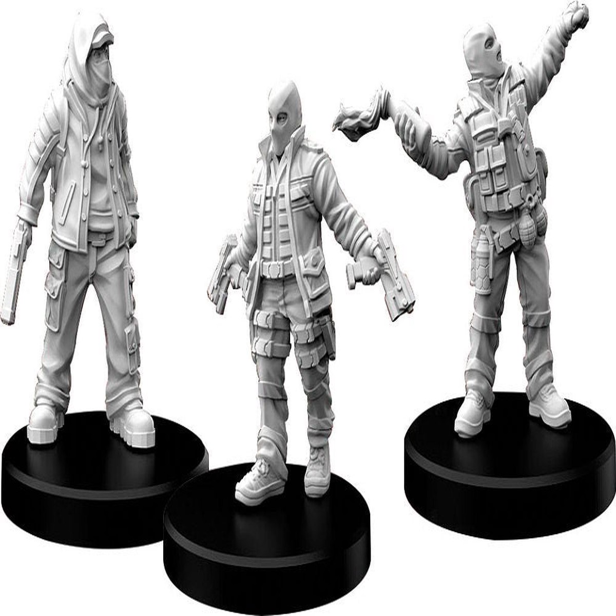Cyberpunk Red RPG: Combat Zoners - Punks Miniatures