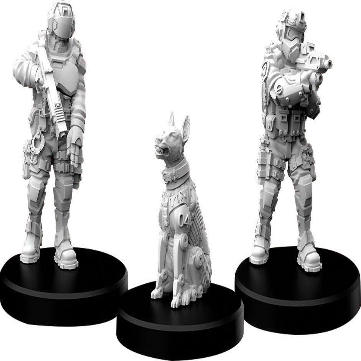 Cyberpunk Red RPG: Lawmen - Enforcers Miniatures
