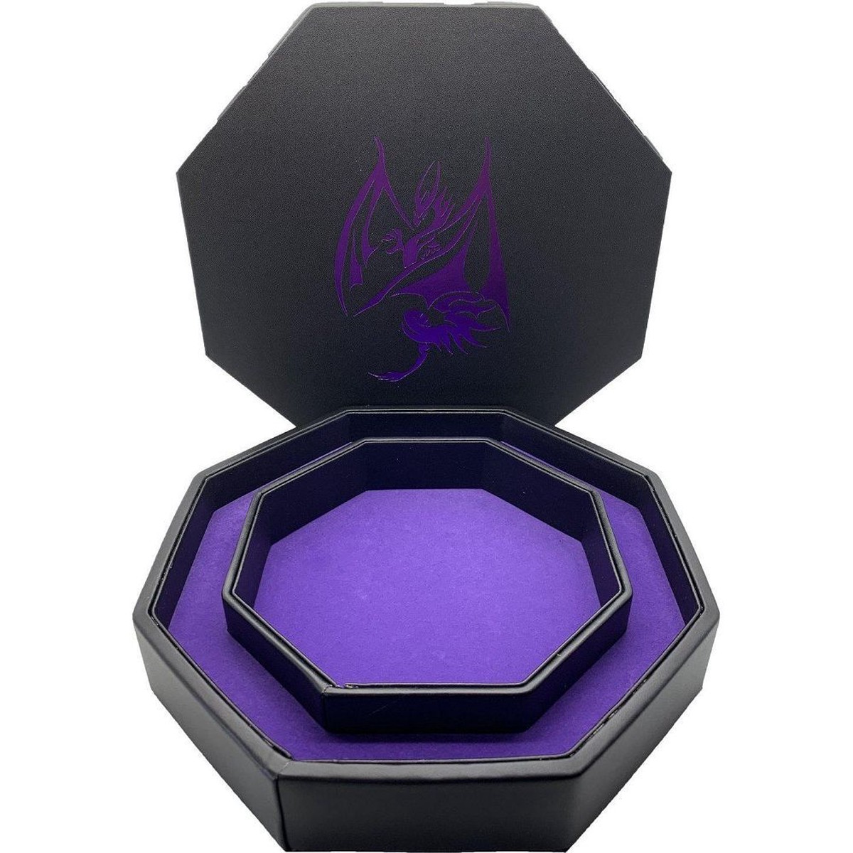 Dice Tray Purple Dragon