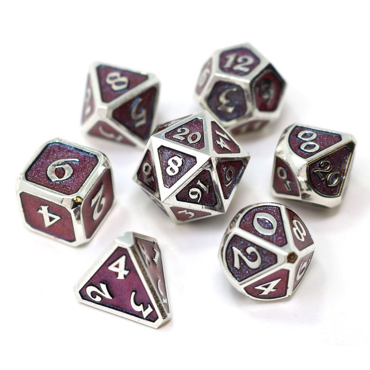 Die Hard Dice Metal Dreamscape Tundra Melody 7ct Polyhedral Set