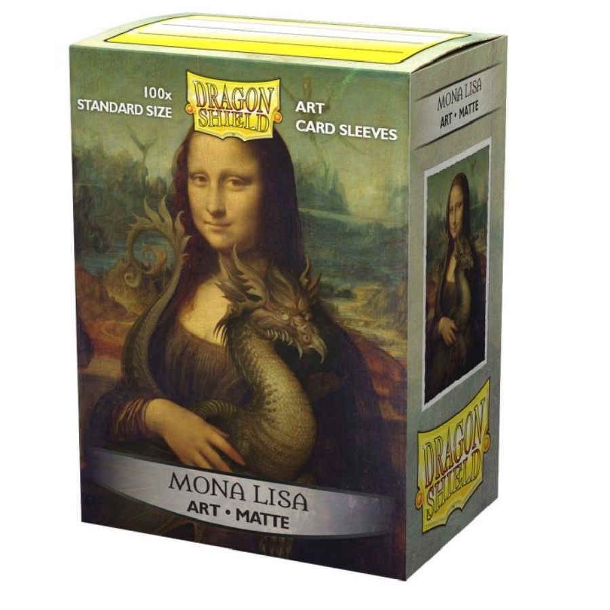 Dragon Shield Matte Art Standard Sleeves 100ct Mona Lisa (12055)