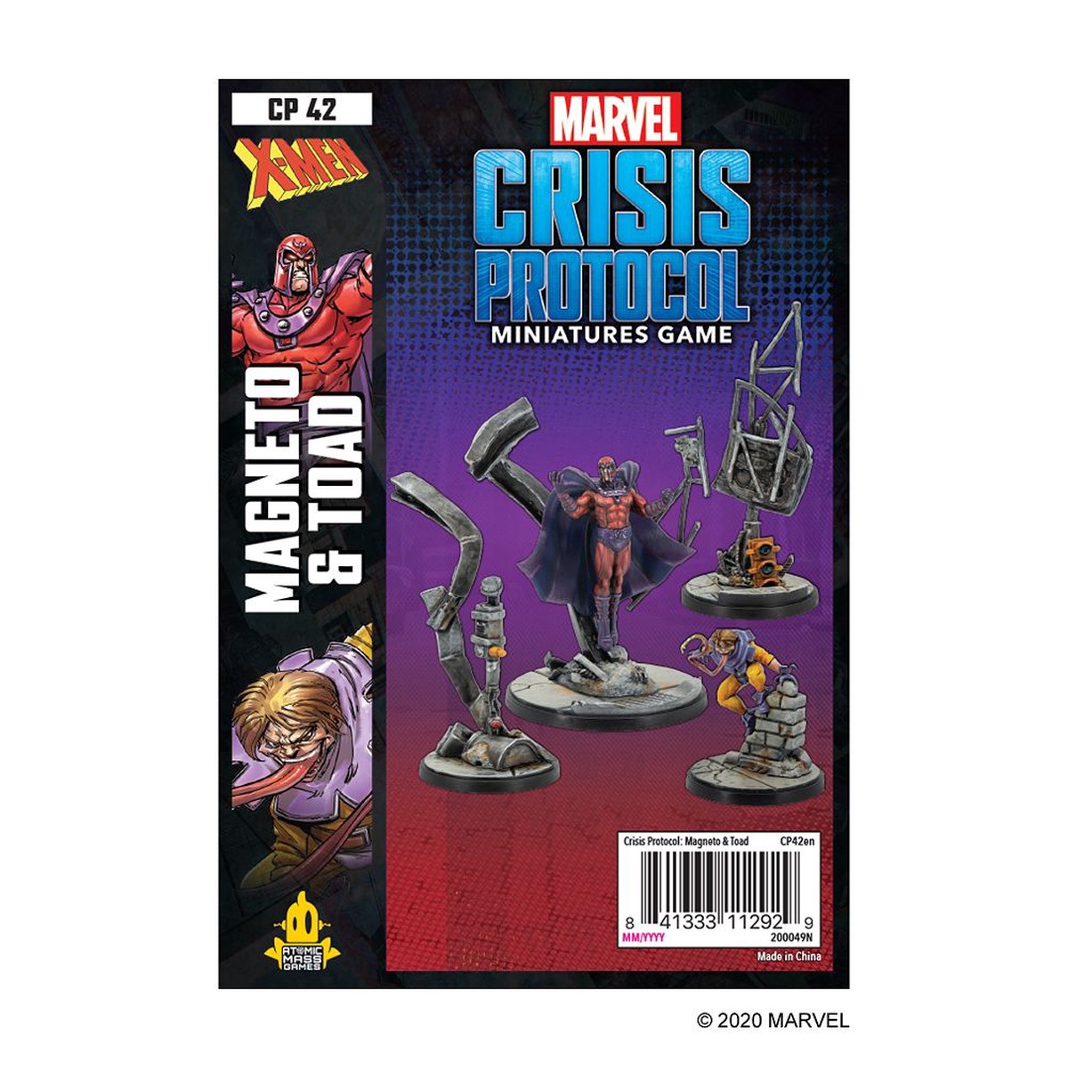 Marvel Crisis Protocol Magneto & Toad