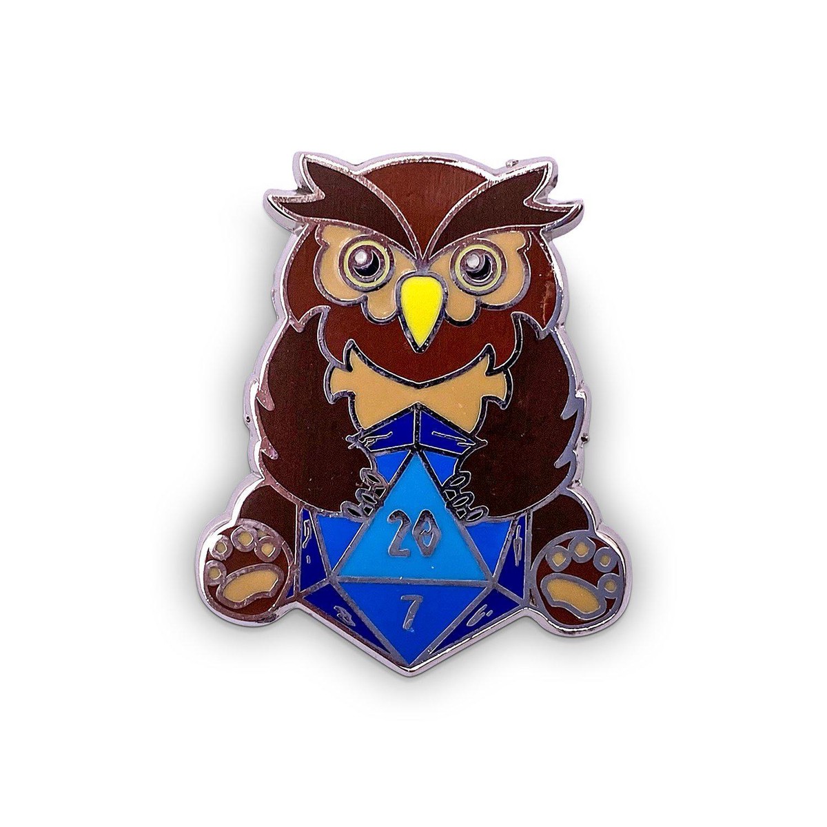 Pins: Owlbear Blue