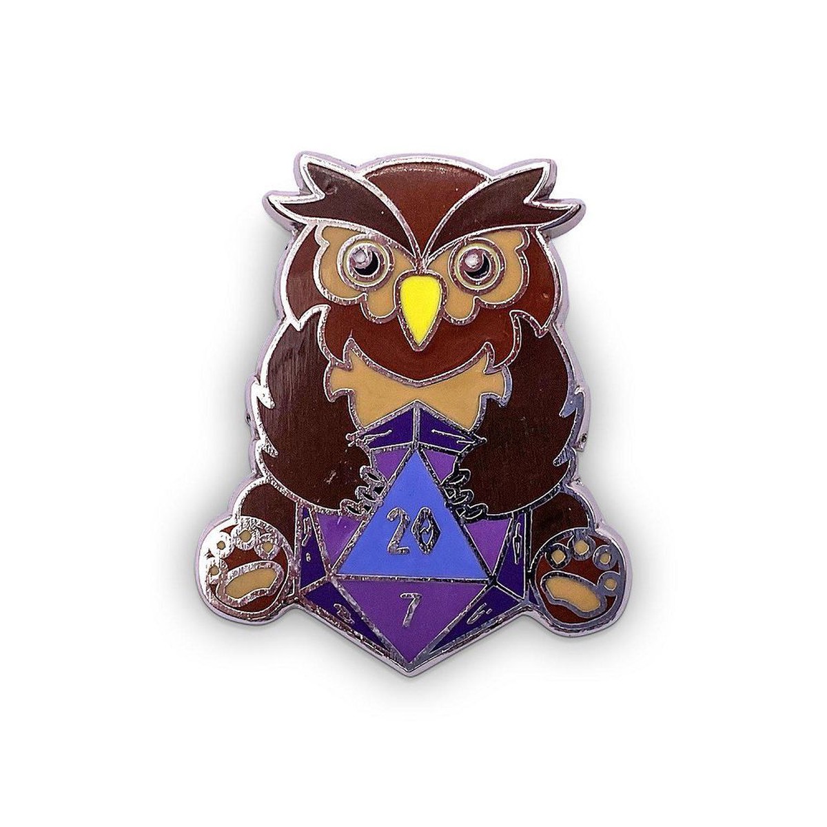 Pins: Owlbear Purple