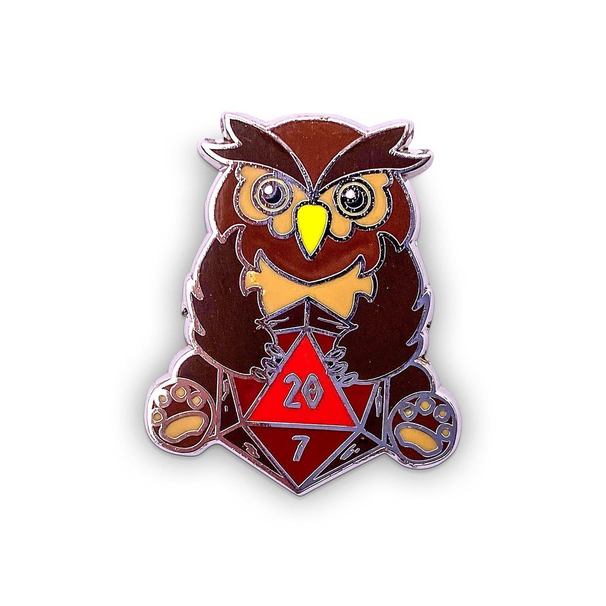 Pins: Owlbear Red