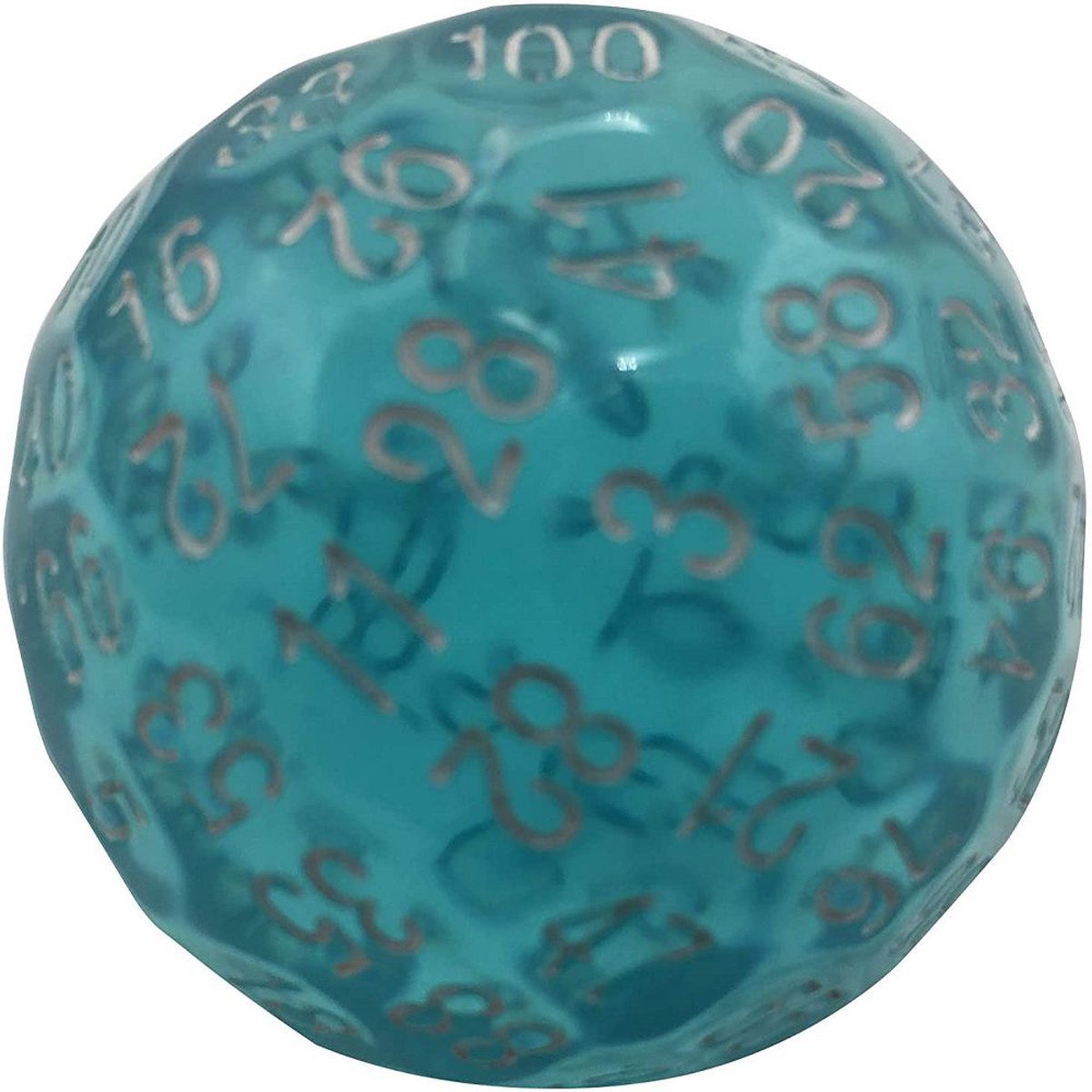 Single D100 Translucent Teal