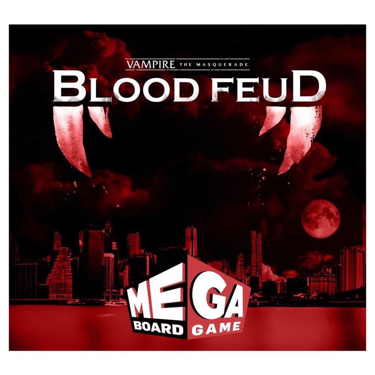 Vampire The Masquerade: Blood Feud - Mega Board Game