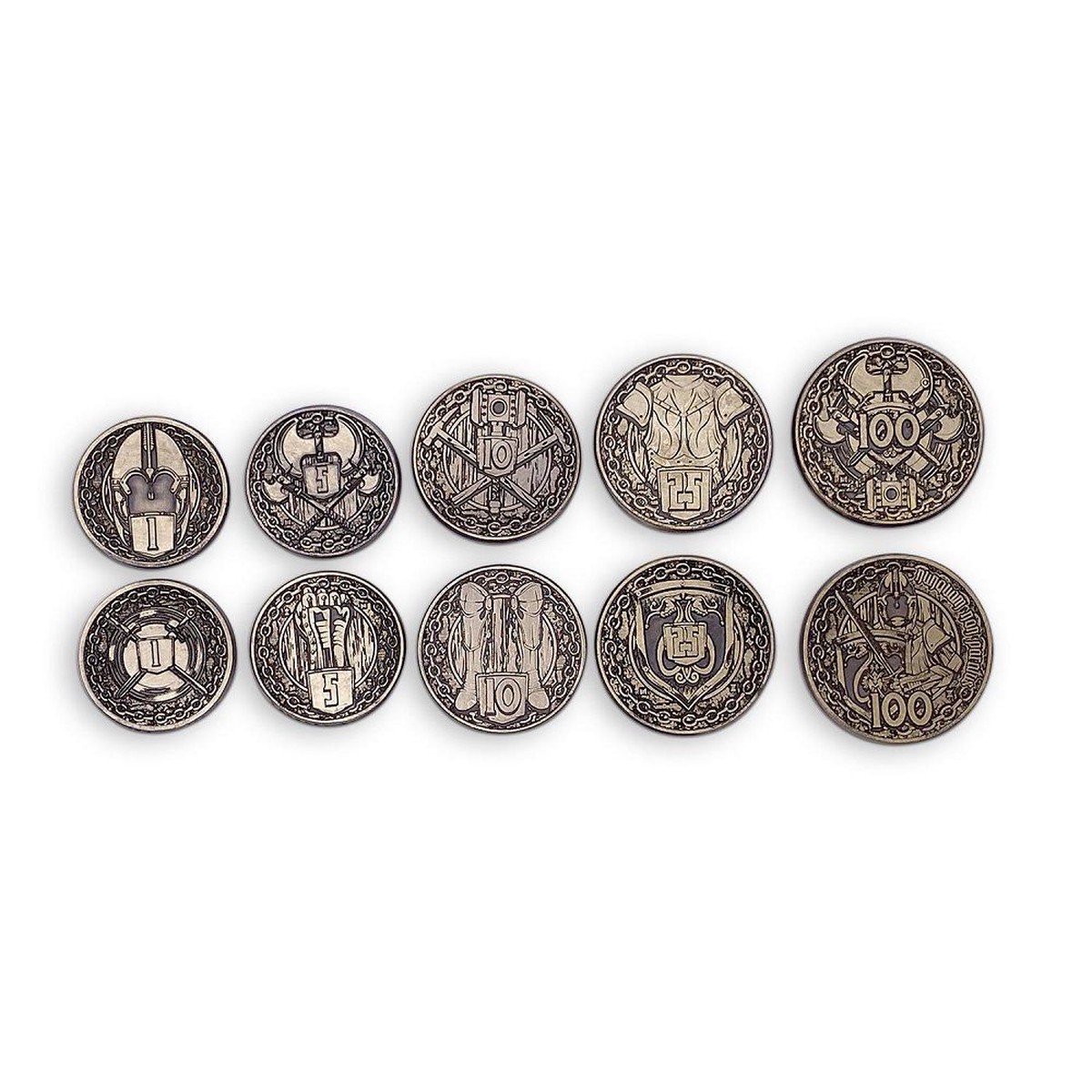 Adventure Coins: Fighter Set of 10 Coins
