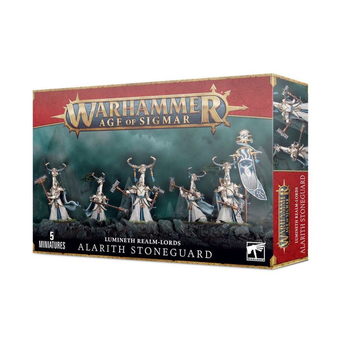 Age of Sigmar Lumineth Realm Lords: Alarith Stoneguard