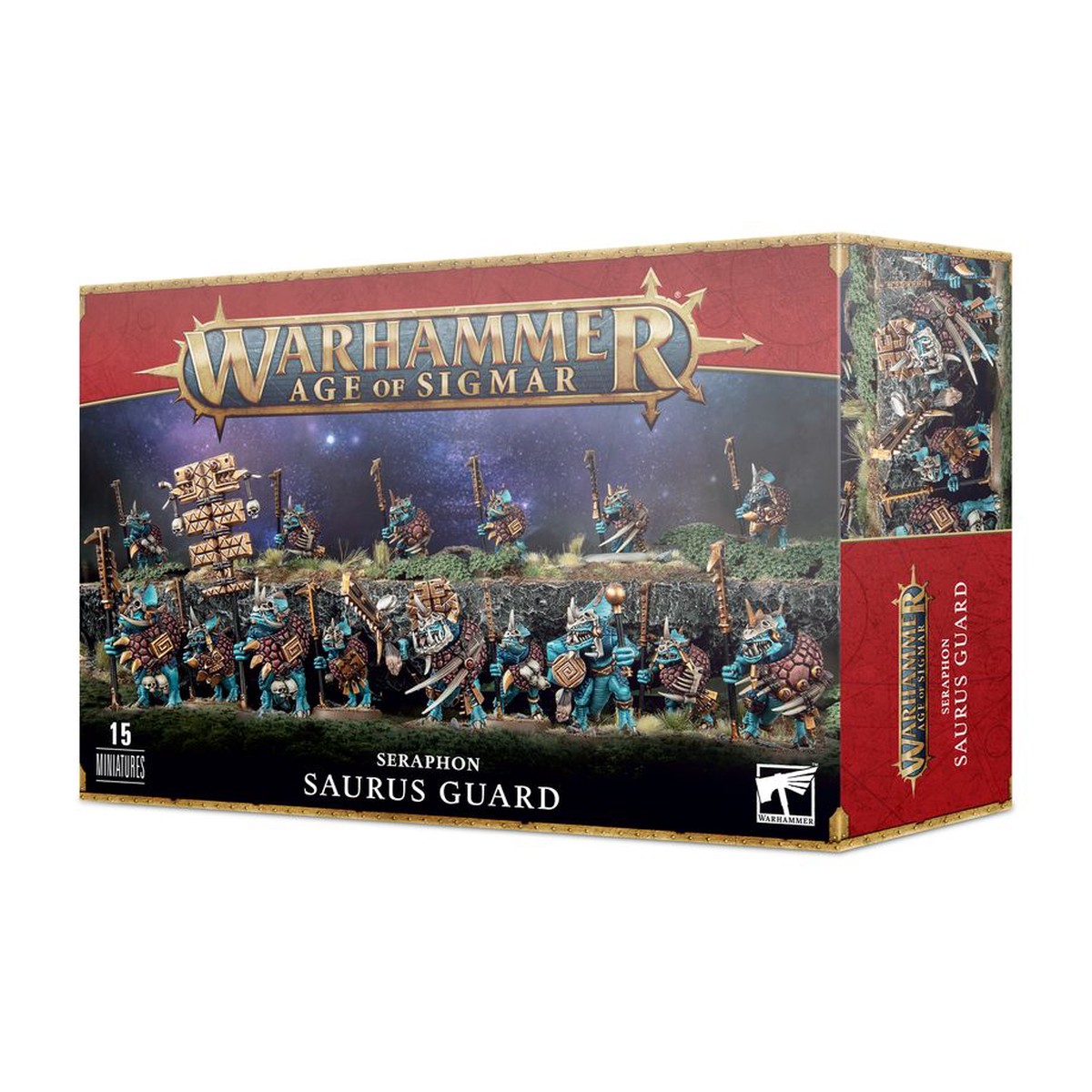 Age of Sigmar Seraphon: Saurus Guard