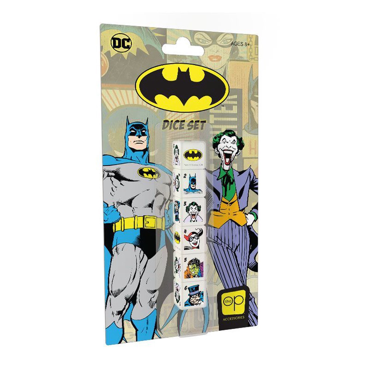 Batman 6ct D6 Dice Set
