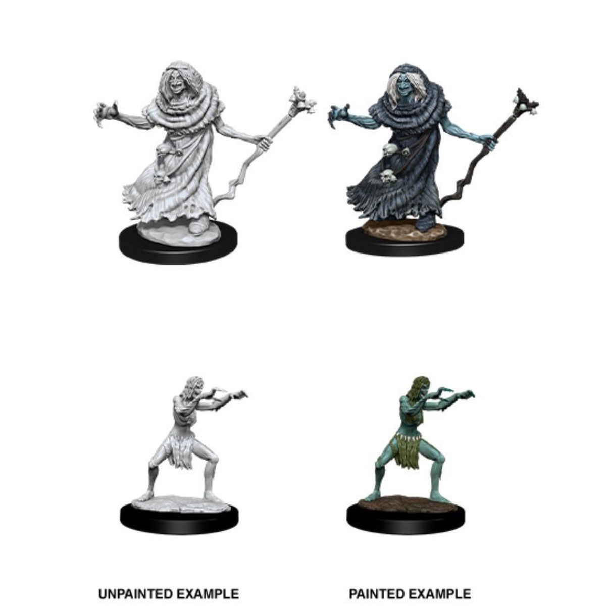 D&D Nolzur's Marvelous Unpainted Miniatures: Sea Hag & Bheur Hag (90072)