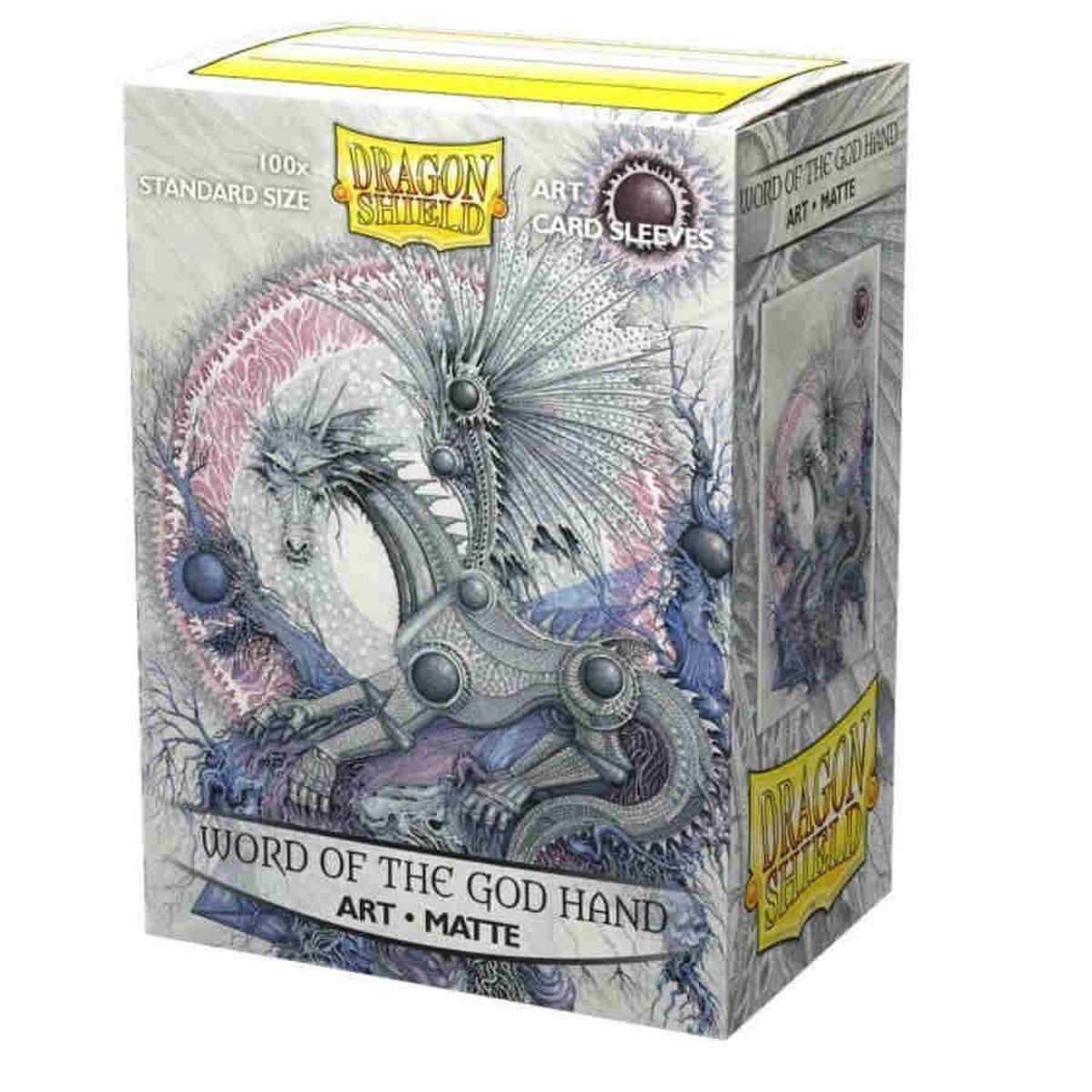 Dragon Shield Matte Art Standard Sleeves 100ct Word of the God Hand (12039)