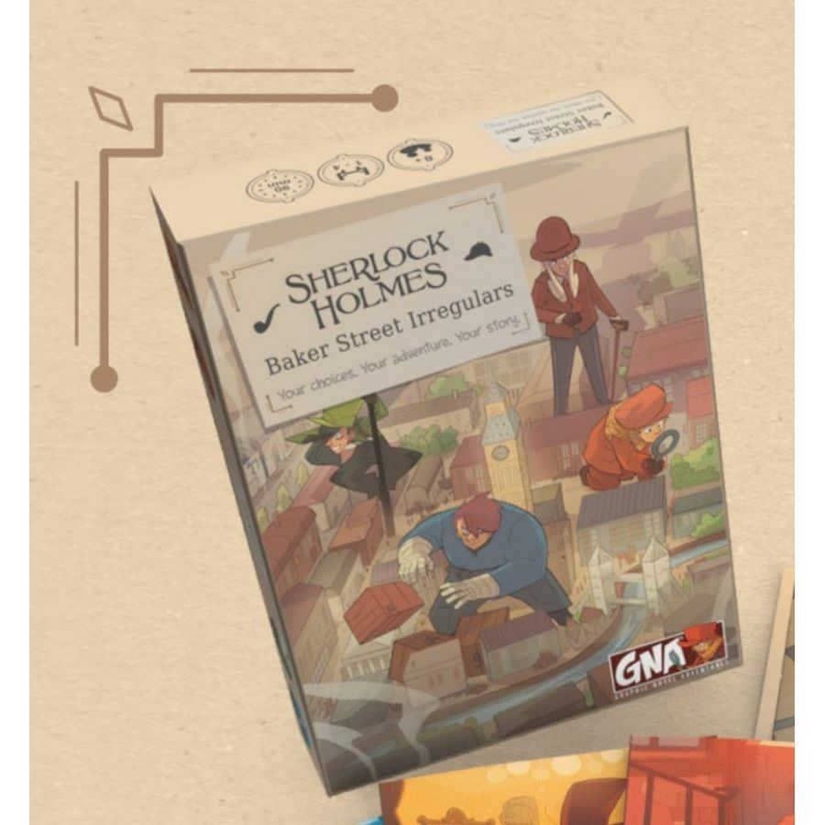 Graphic Novel Adventures: Sherlock Holmes Baker Street Irregulars