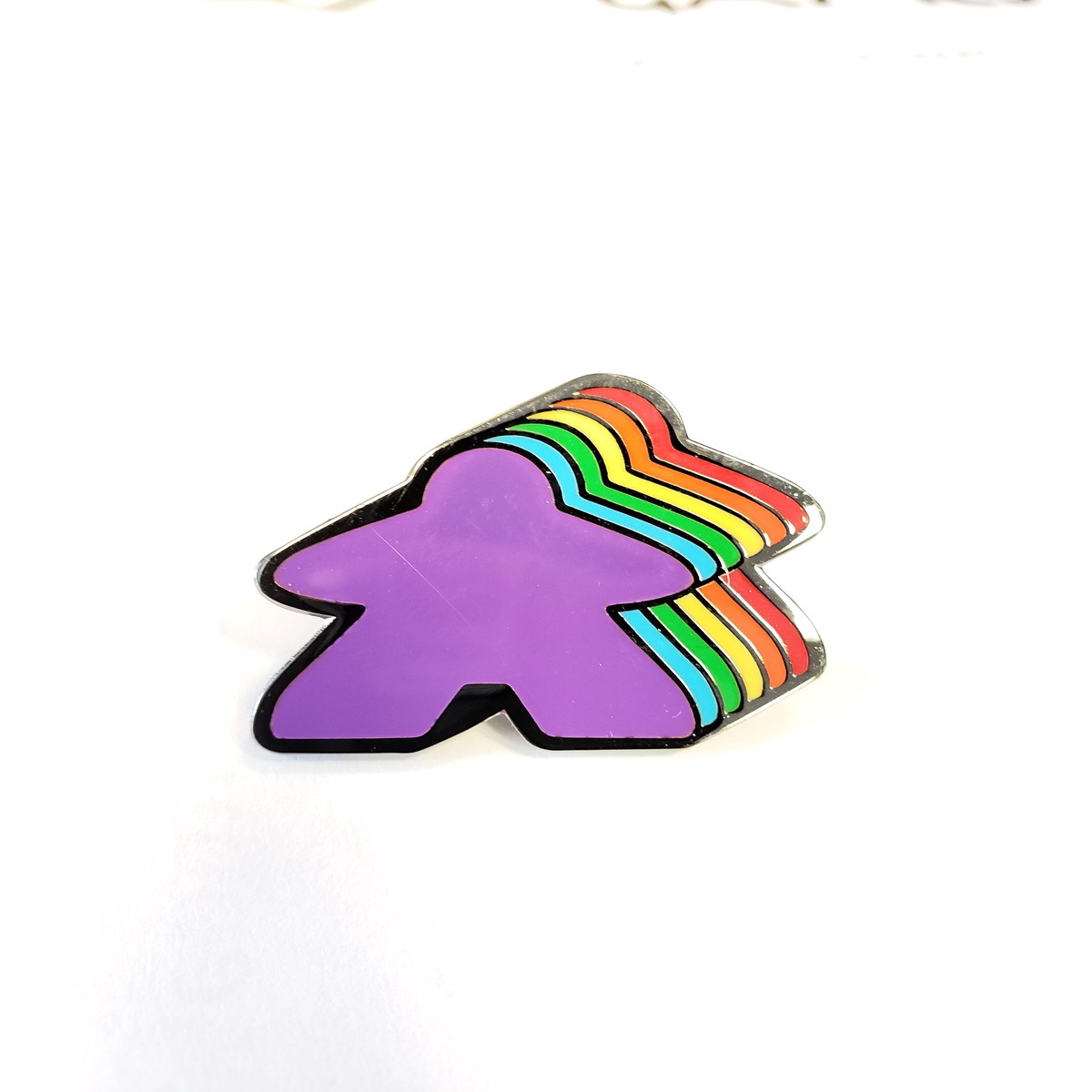 Pins: Meeple Retro Pride