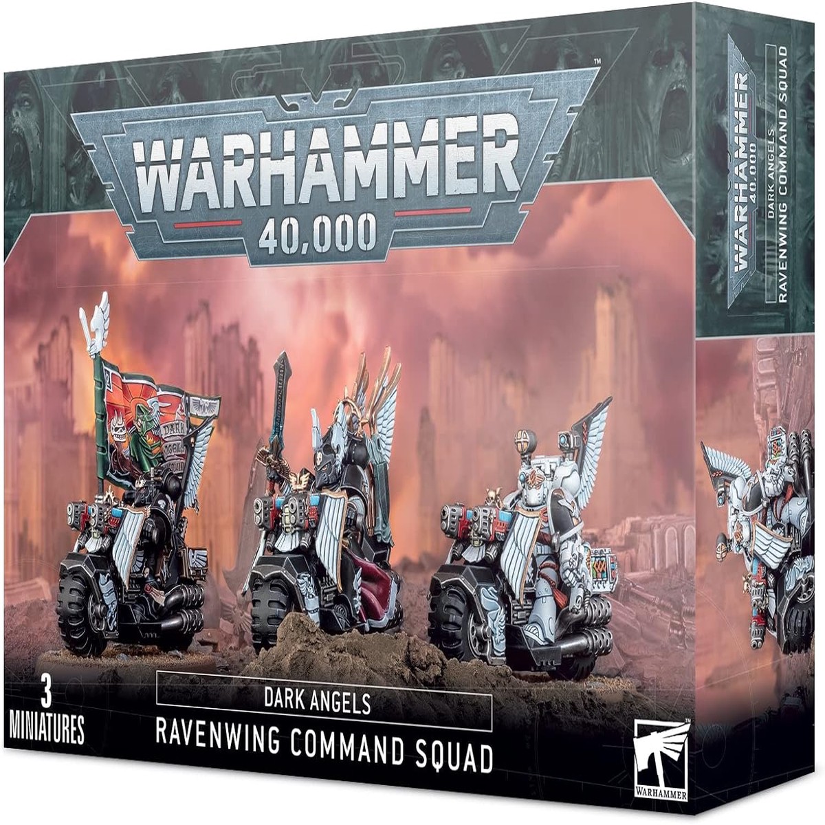Warhammer 40K Dark Angels: Ravenwing Command Squad
