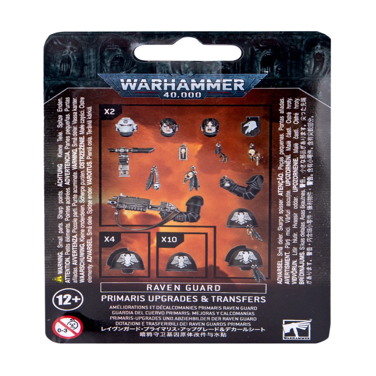 Warhammer 40K Raven Guard: Primaris Upgrades and Transfers
