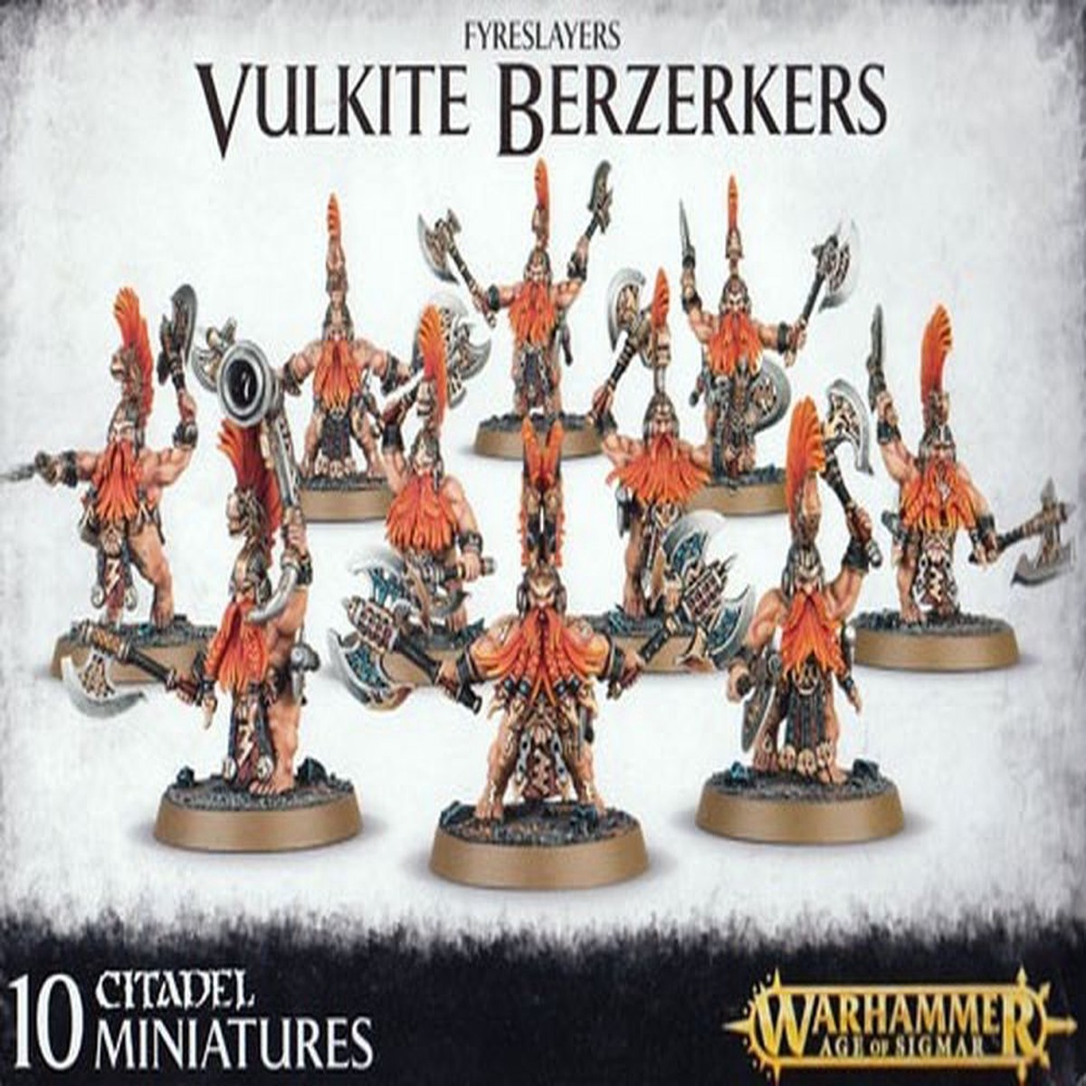 Age of Sigmar Fyreslayers Vulkite Berzerkers