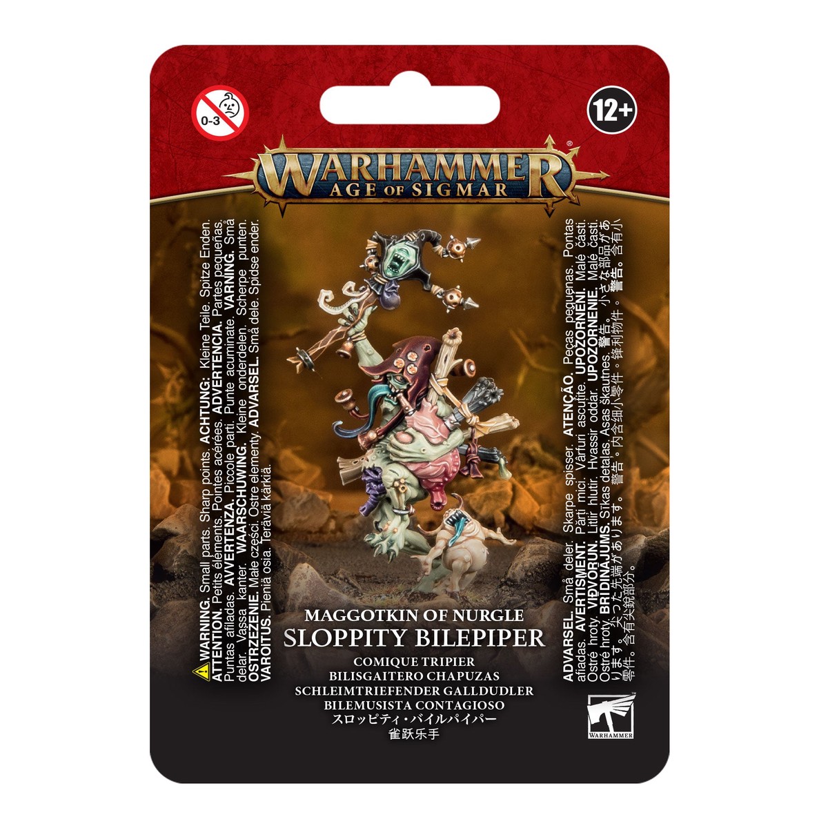 Age of Sigmar Maggotkin of Nurgle: Sloppity Bilepiper