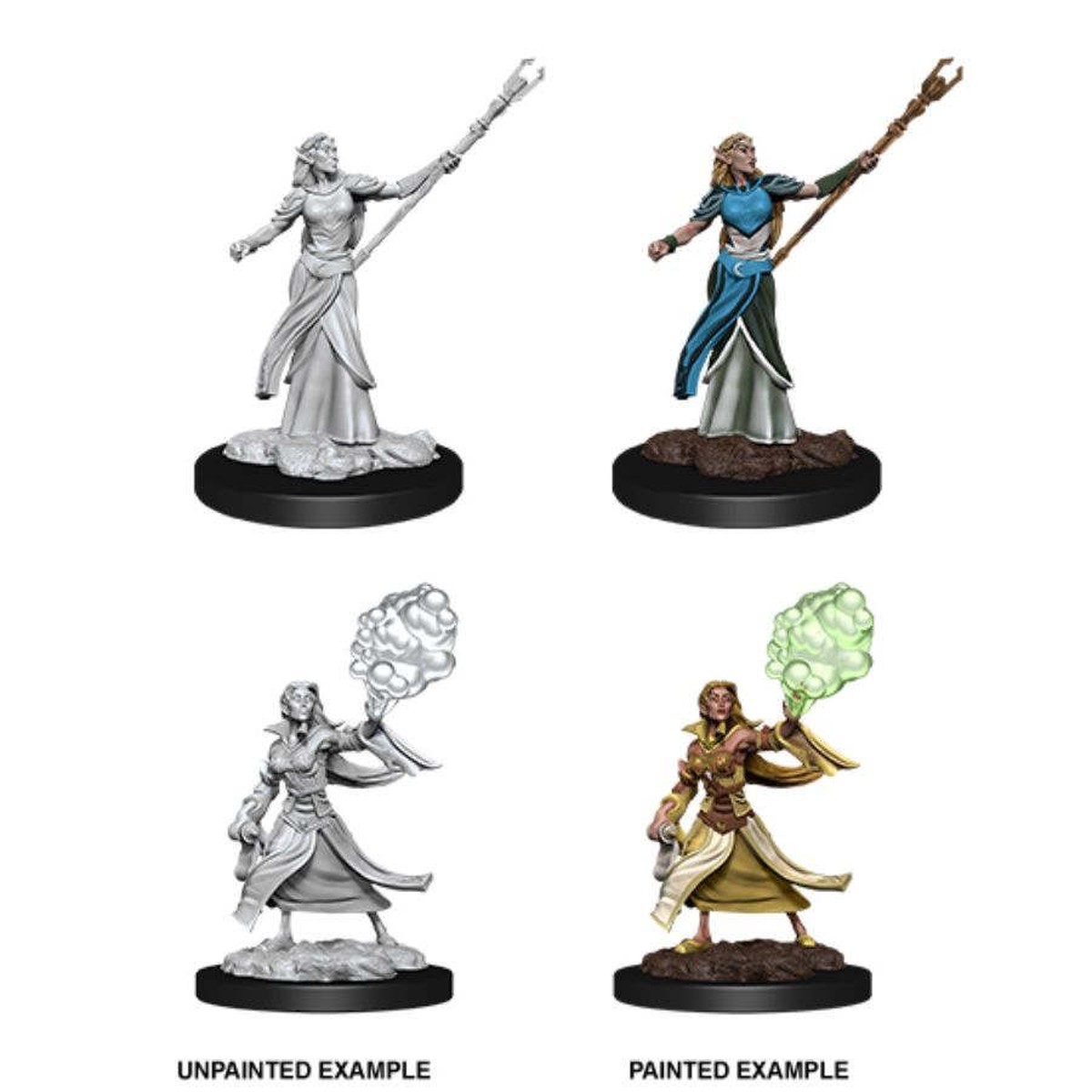 D&D Nolzur's Marvelous Unpainted Miniatures: Female Elf Sorcerer (90054)