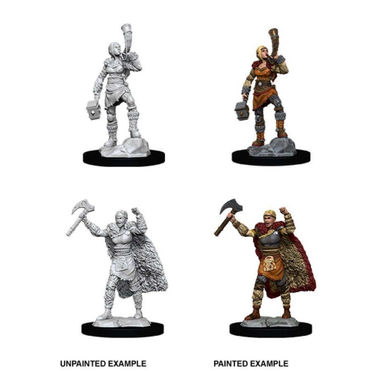 D&D Nolzur's Marvelous Unpainted Miniatures: Female Human Barbarian (90056)