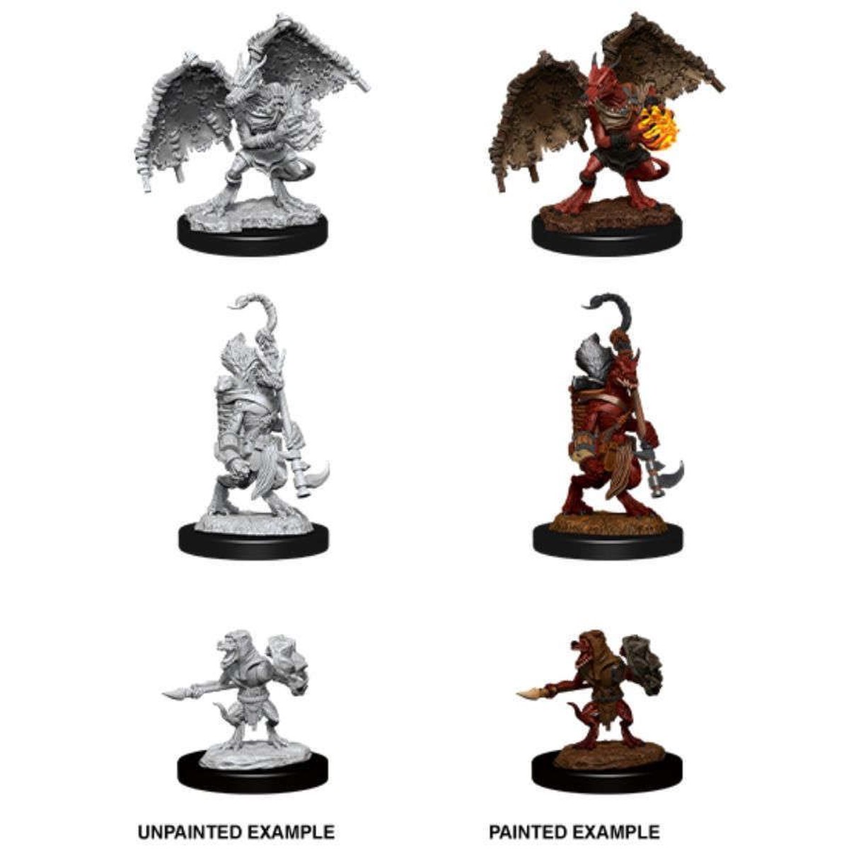 D&D Nolzur's Marvelous Unpainted Miniatures: Kobold Inventor, Kobold Dragonshield, & Kobold Sorcerer (90064)