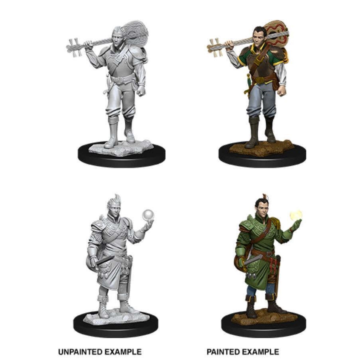 D&D Nolzur's Marvelous Unpainted Miniatures: Male Half-Elf Bard (90055)