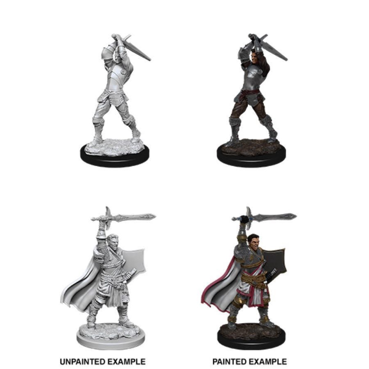 D&D Nolzur's Marvelous Unpainted Miniatures: Male Human Paladin (90060)