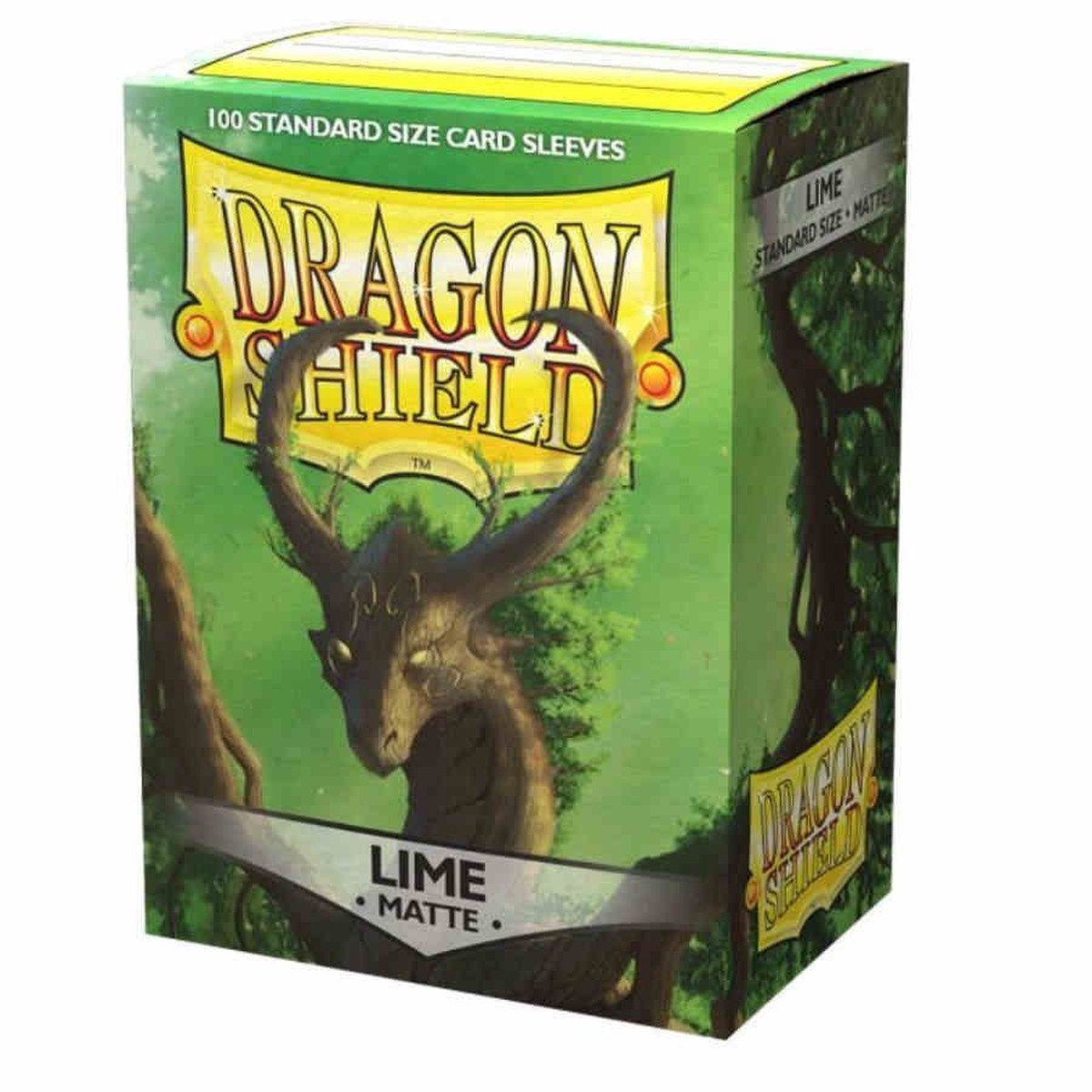 Dragon Shield Matte Standard Sleeves 100ct Lime (11038)