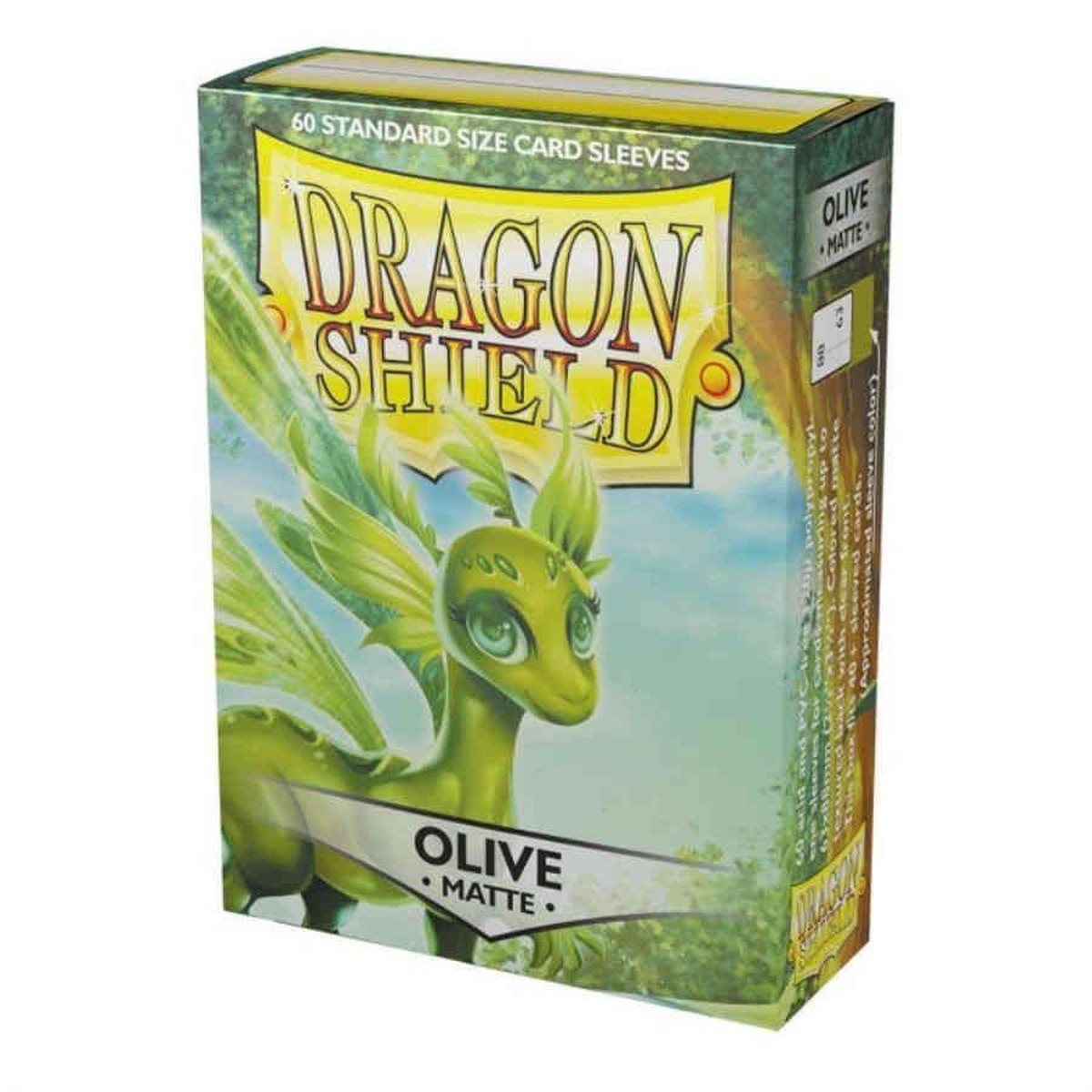 Dragon Shield Matte Standard Sleeves 60ct Olive (11240)