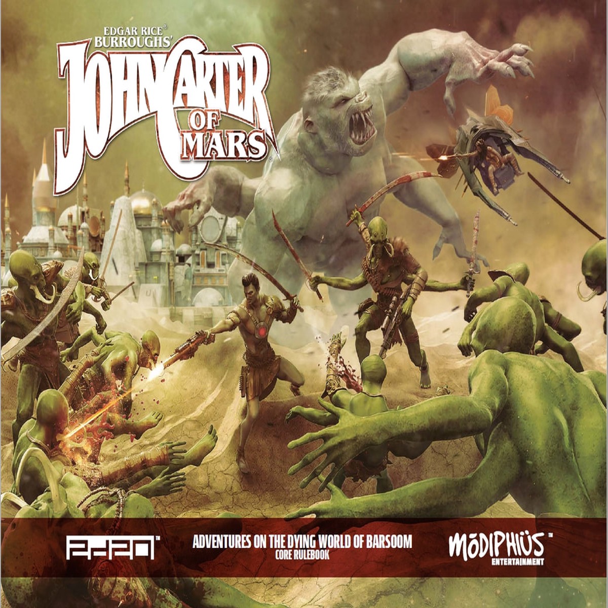 John Carter of Mars RPG Core Rulebook