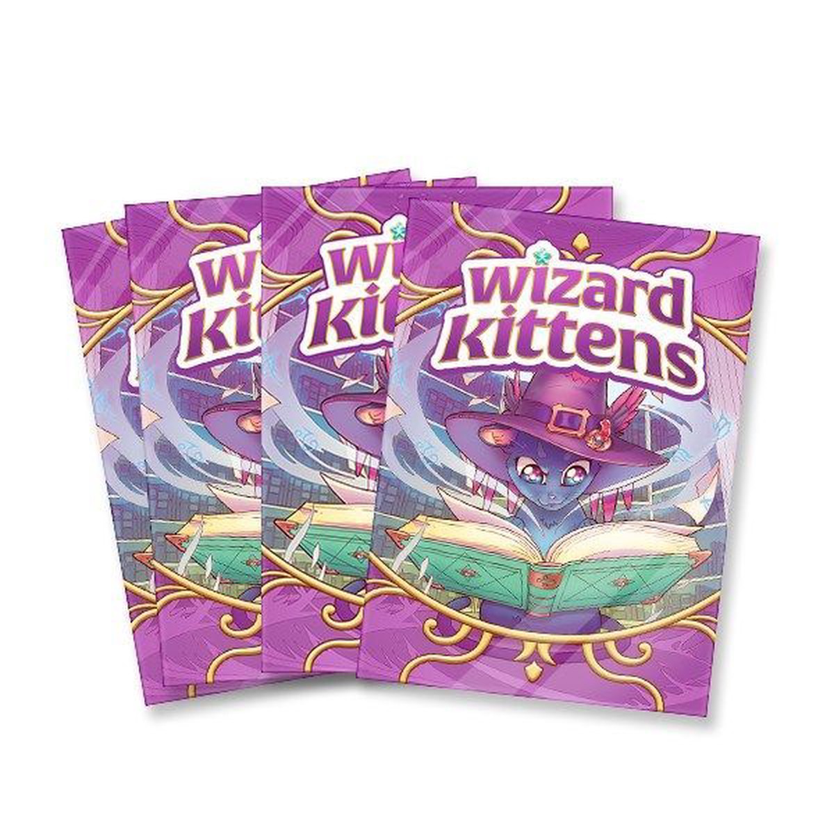 Wizard Kittens Kickstarter Sleeves