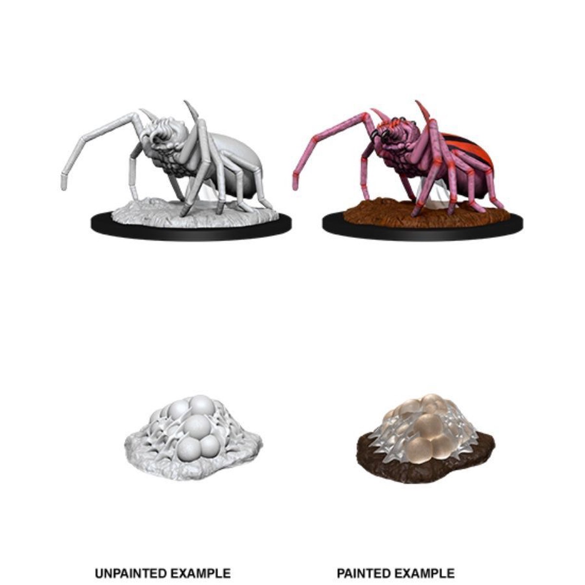 D&D Nolzur's Marvelous Unpainted Miniatures: Giant Spider & Egg Clutch (90077)