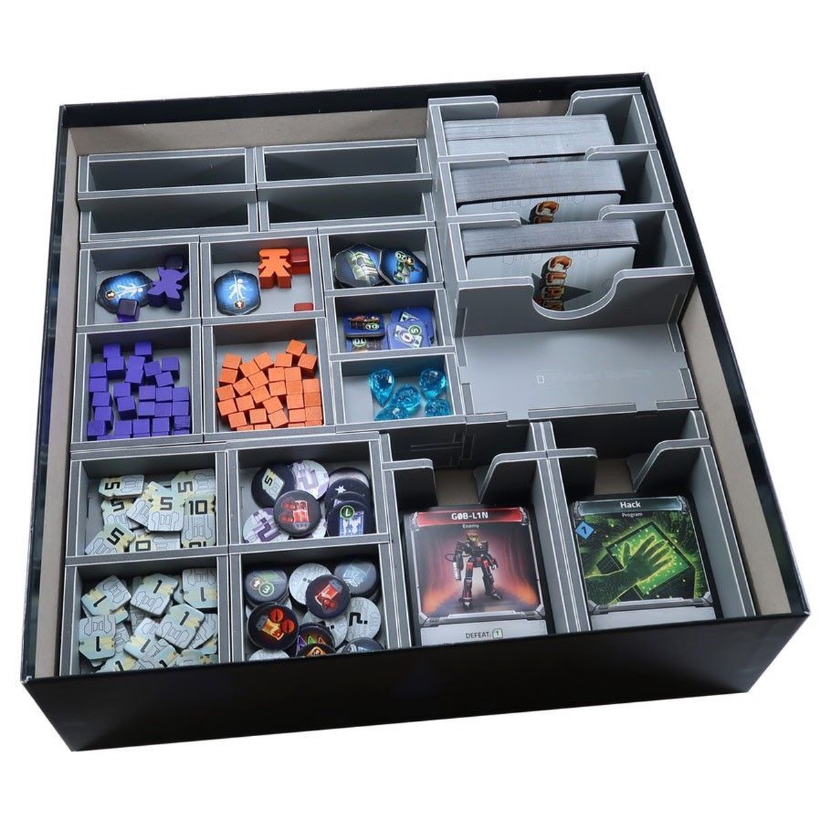Folded Space Box Insert for Clank! In! Space! & Expansions