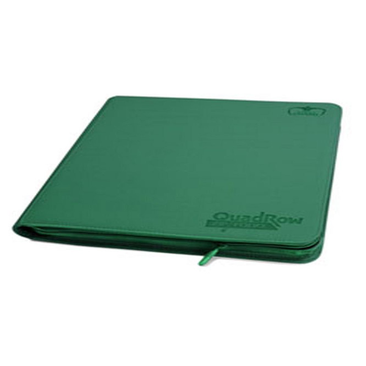 Ultimate Guard 12pkt QuadRow Zipfolio Binder Green (10469)