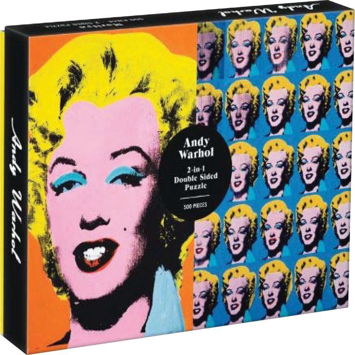 Andy Warhol Marilyn Double Sided Puzzle 500p