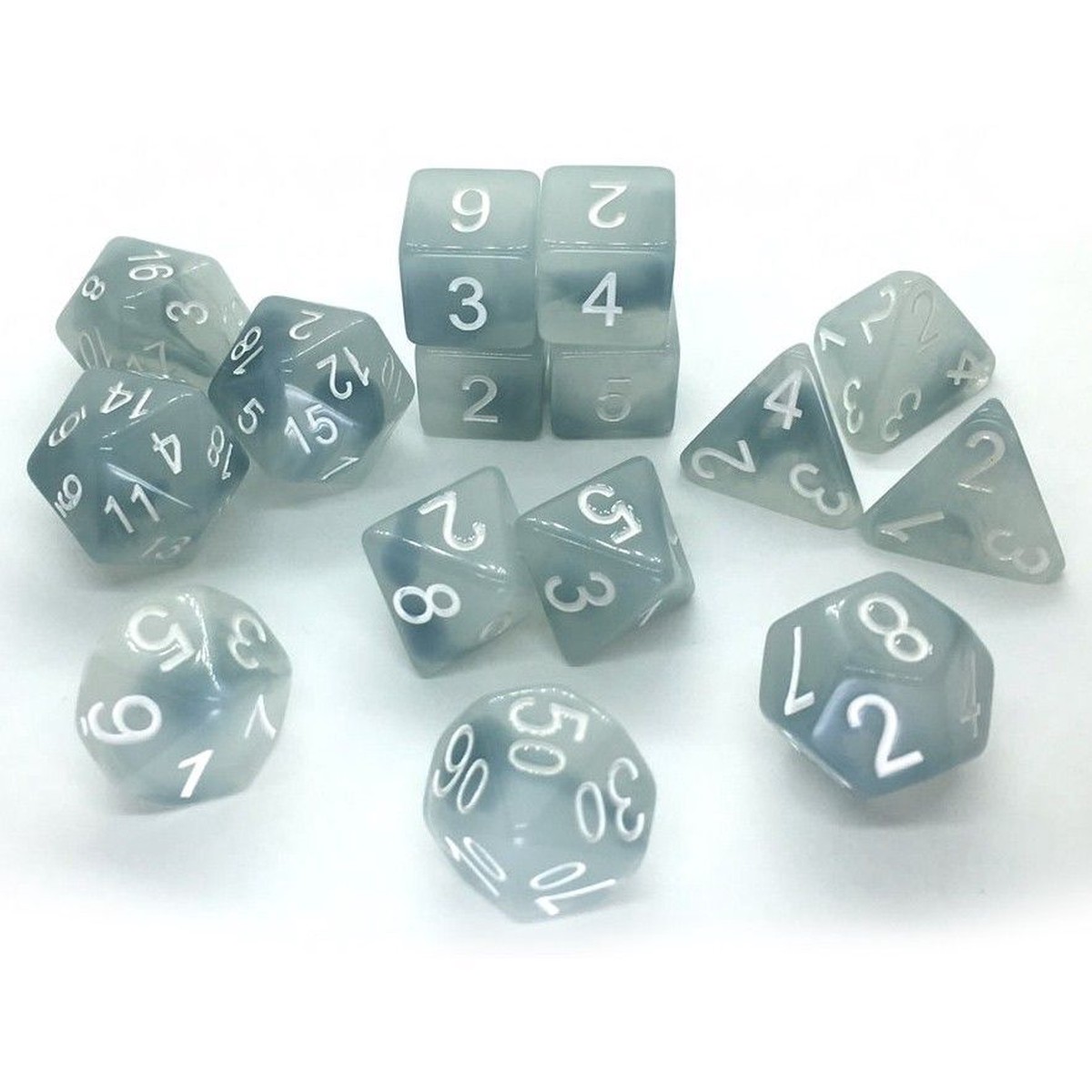 Role4Initiative Ghostly Grudge 15ct Polyhedral Set