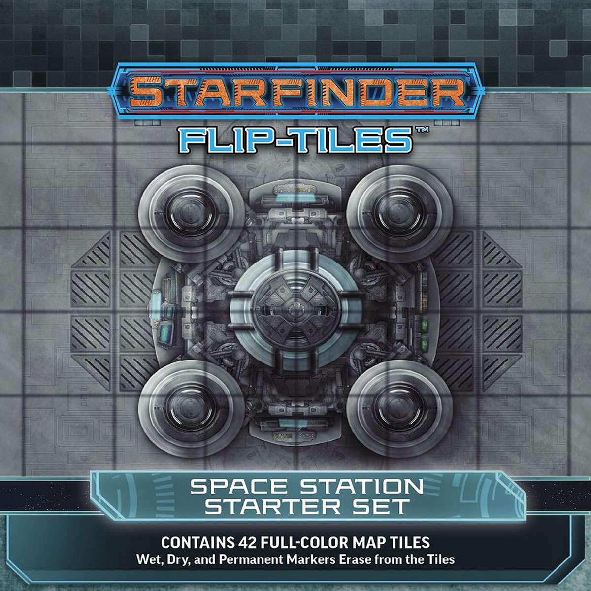 Starfinder Flip Tiles Space Station Starter Set