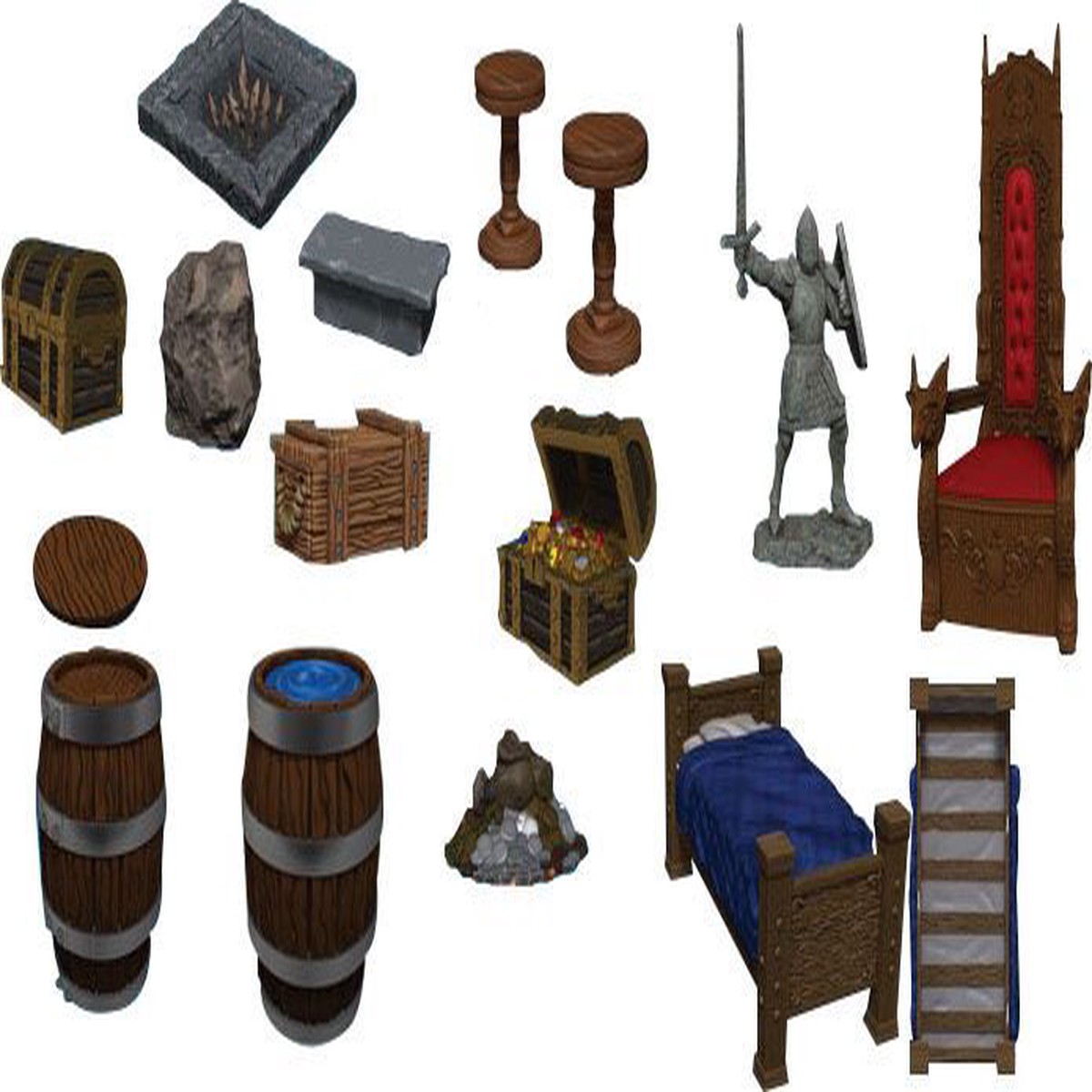 Warlock Tiles: Dungeon Dressing