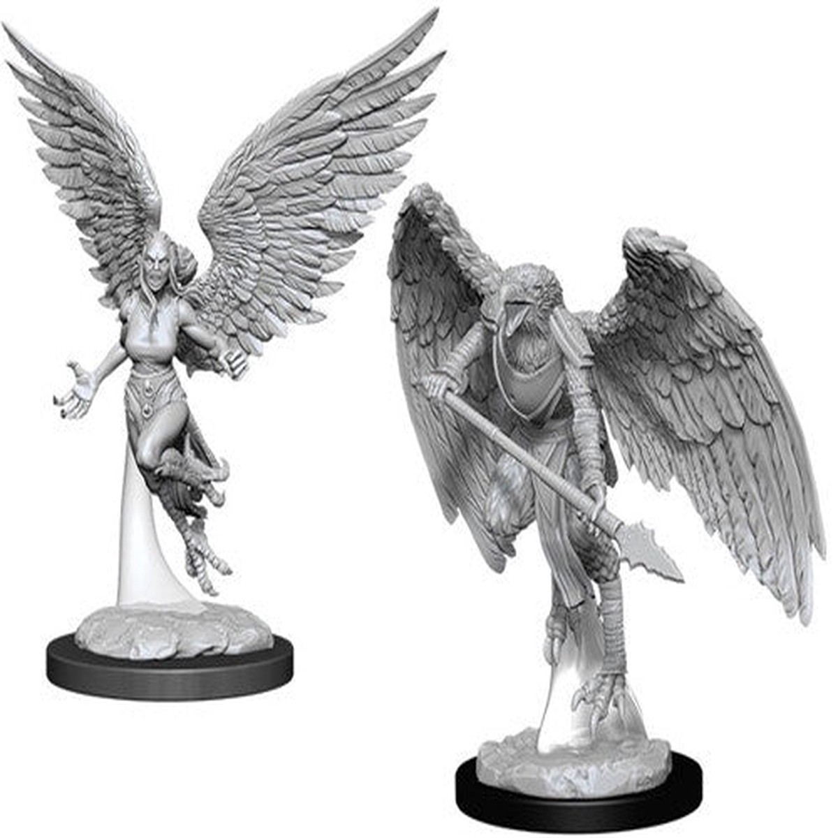 D&D Nolzur's Marvelous Unpainted Miniatures: Harpy & Arakocra