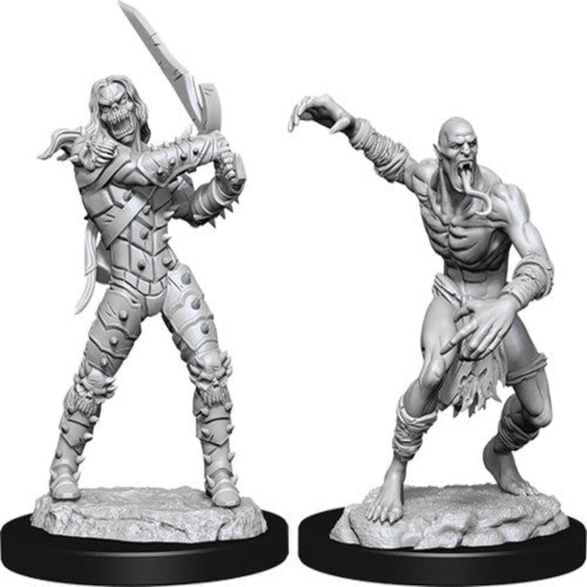 D&D Nolzur's Marvelous Unpainted Miniatures: Wight & Ghast